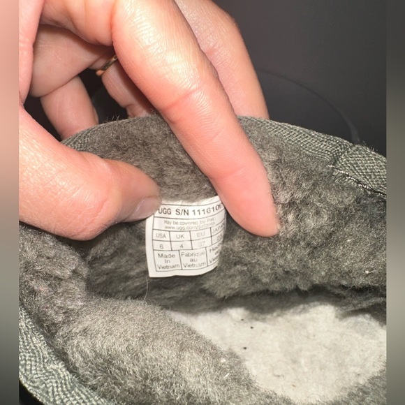 UGG Ultra Mini Olive Suede Boots - Picture 7 of 7